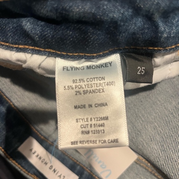 Brand new (with tags) Flying Monkey flare jeans - Picture 3 of 3